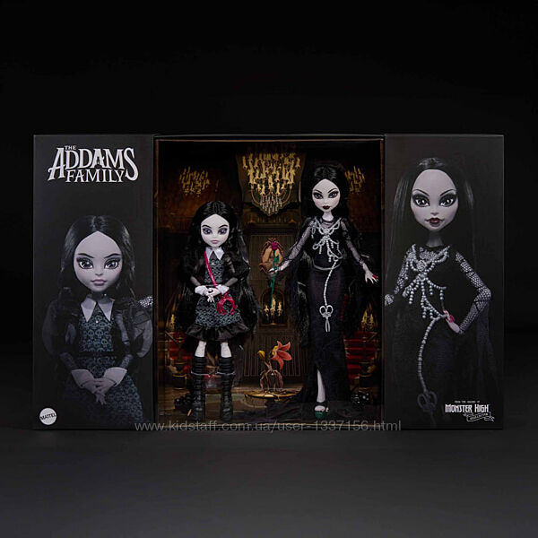 передзамовлення Monster High Skullector Addams Family Doll Two-Pack