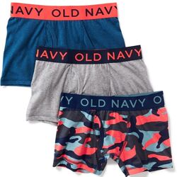 Комплект трусов, боксеры мальчику  парню 5 / 12  лет Old Navy