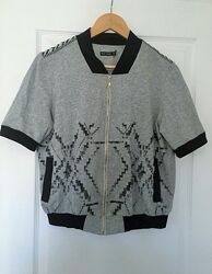 Трикожна кофта в стилі Бомбер Orfeo Negro