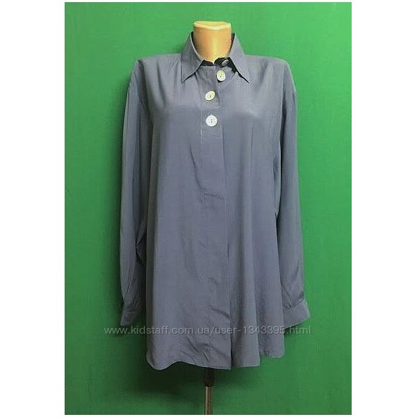 Попеляста блуза вільного крою