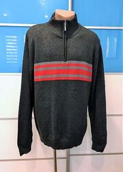 Щільний джемпер-поло