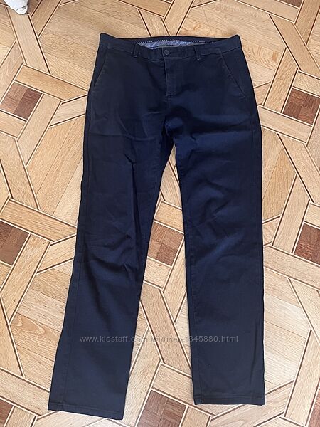 Брюки штаны мужские синие LC Waikiki 34 размер прямые, XL