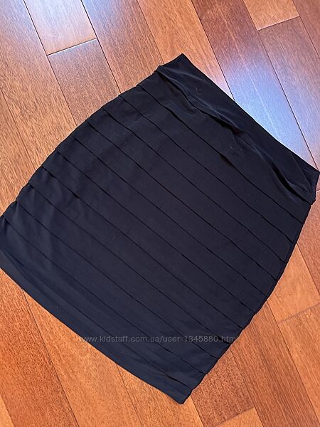 Женская юбка черная Verda 50 размер мягкая тянется