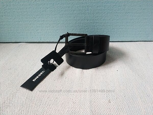 Чоловічий шкіряний ремінь кожаный ремень  belt mino1 X05107 Diesel Італія 