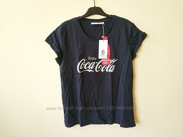 Жіноча бавовняна футболка Enjoy Coca-Cola Gymnasium Italy Оригінал