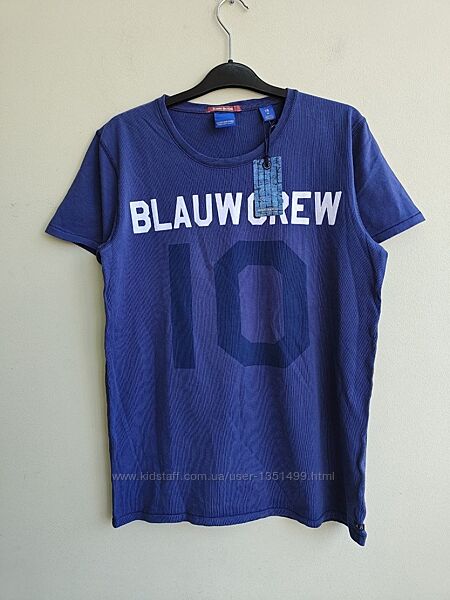 Чоловіча футболка Scotch&Soda Amsterdam Blauw