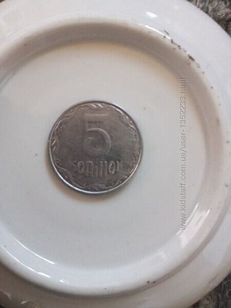 Монета, номіналом 5 коп 1992,2013 року