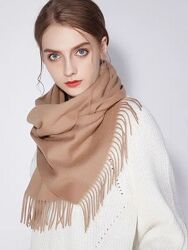 Натуральный шарф кашемир 190 х 42 Pure collection Великобритания 