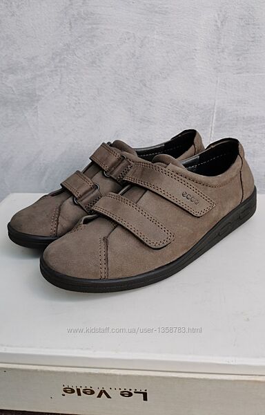 Кожаные кроссовки кеды ботинки туфли ECCO SOFT II 39 р. Оригинал