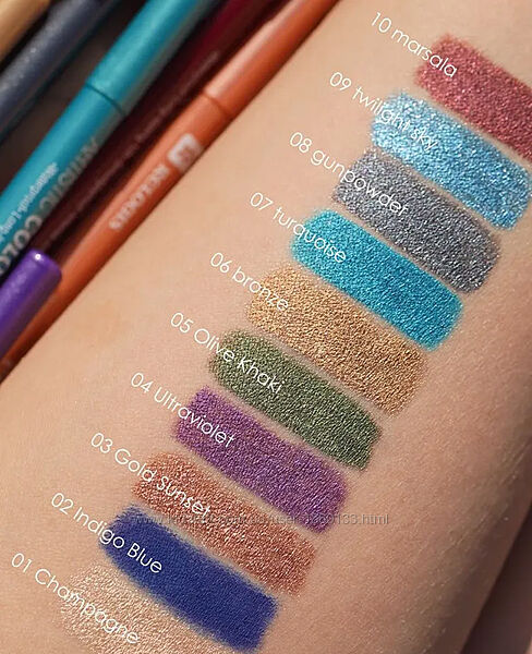 RELOUIS ARTISTIC  KAJAL CONTOUR карандаш для глаз три тона 04, 09, 07