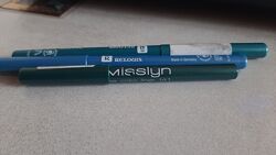 Карандаш для глаз misslyn intense color liner  Evergreen