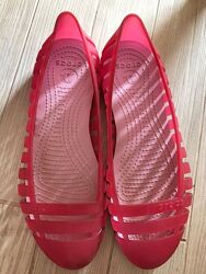 Crocs гумове яскраве взуття літні туфлі резиновые туфли кроксы мокасины