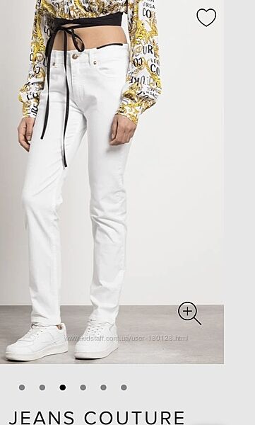 Оригінал від Juicy Couture Джинси skinny білого кольору джинсы белые скини