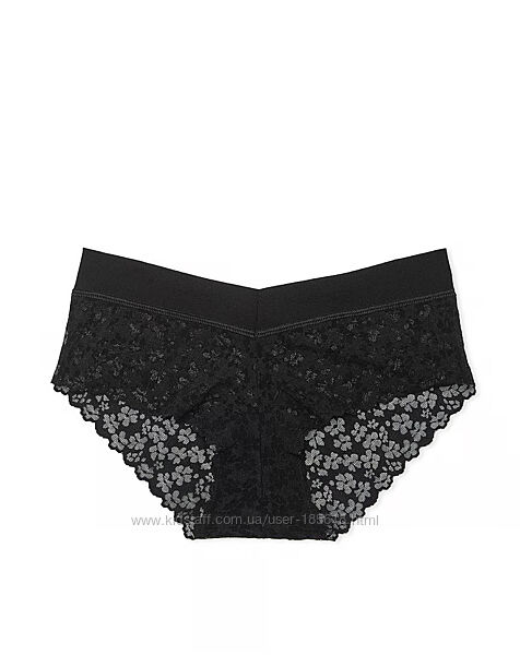 Безшовні мереживні трусики Victorias Secret 