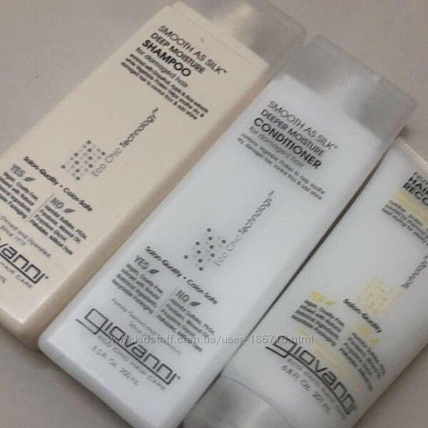 Giovanni засоби догляду за волоссям - шампуні, маски, кондиціонери