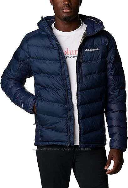 Чоловічий зимовий темно-синій пуховик Columbia Omni-Heat Labyrinth Loop
