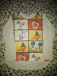 Лонгслив, реглан, свитшот, кофта для девочки на 8-10 лет