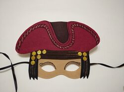 Карнавальная маска пирата