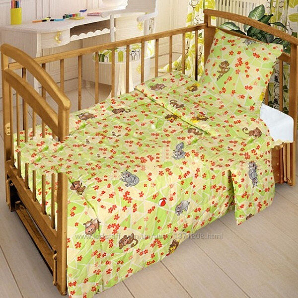 Одеяло и подушка, комплект детский в кроватку от производителя ТМ  Ярослав