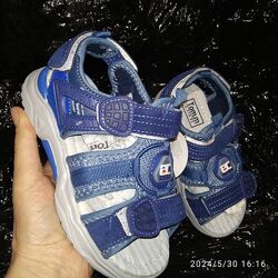 Новинка Текстильні босоніжки р 26 27 28 29 30 