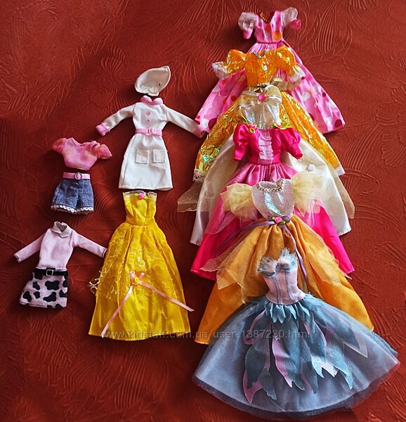 Одежда и аксессуары к куклам Барби