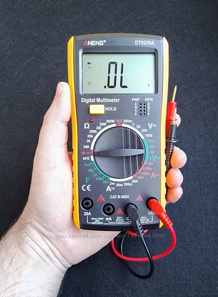 Мультиметр ANENG модель DT9205A