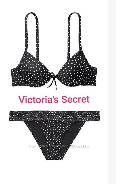 Новий купальник Victoria Secret оригінал купальник в горох Вікторія Сікрет 