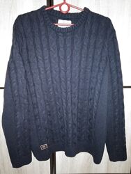 Теплый свитер ТМ GOLDI Голди, темно синий, размер XL48-50, хорошее сост