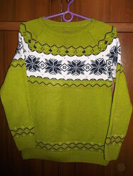 Теплый свитер с шарфиком Goldi р.48-50, в отличном состоянии