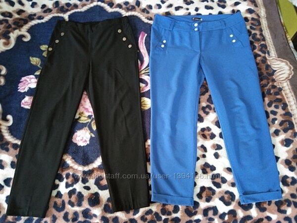 Брюки легкие весна лето р. 48-52, хорошее состояние