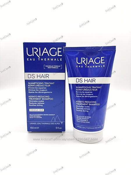 Uriage DS Hair Kerato-Reducing шампунь 150 мл
