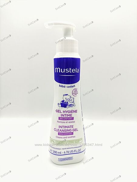 Mustela Bebe Intimate Cleansing Gel 200 мл