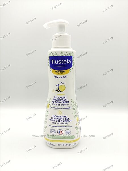 Mustela Bebe Cleansing Gel With Cold Cream 300 ml