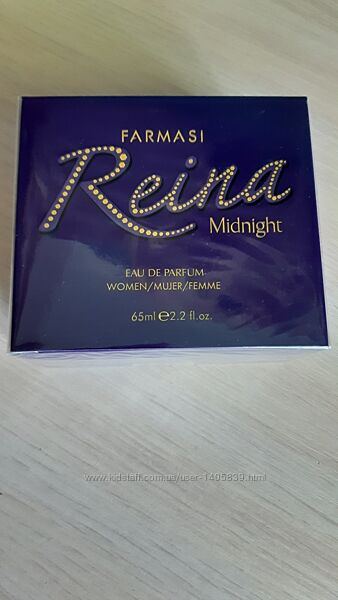 Парфумована вода жіноча reina midnight рейна минднайт Farmasi  