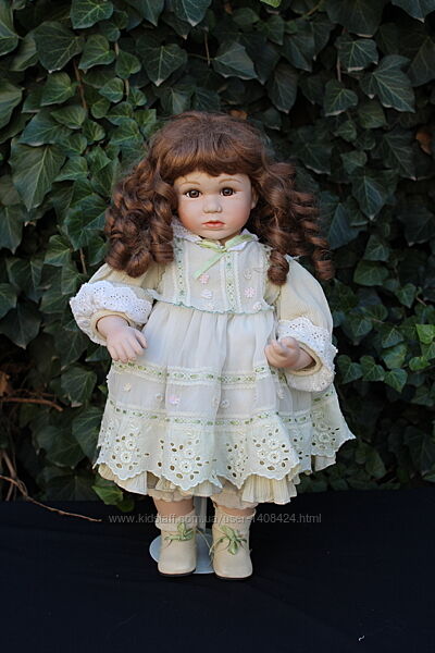 63. Фарфоровая кукла, лялька в Вашу коллекцию 50 см.