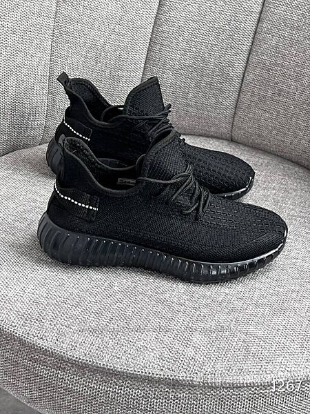 Чорні текстильні кросівки UZI, черные текстильные кроссовки UZI, кроссовки 