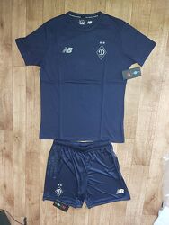 Комплект футболка Динамо Киев New Balance MT031306PGMшорты MS031284NV ориг