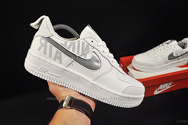 чоловічі кросівки Nike air force 1 max gross 42-46р білі