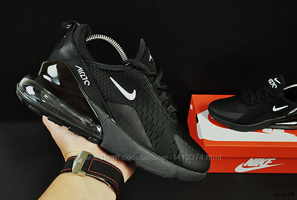 підліткові кросівки Nike Air Max 270 чорні