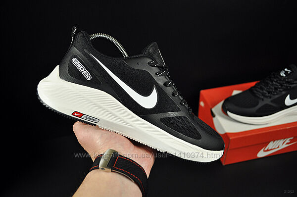 кросівки Nike Running Guide 10 чорні з білим, сірі, чорні з помаренчевим