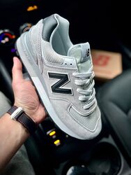  кросівки New Balance 574 Legacy чорні і сірі з чорним