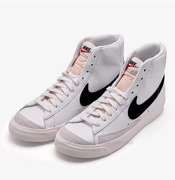Демисезонные ботинки хайтопы высокие кроссовки кеды Nike Blazer найк 