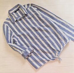 Бавовняна блузка сорочка із зав&acuteязками дівчинці George 11-12років