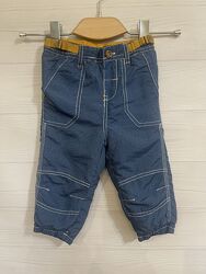 Штани джинси на флісі Ergee 9-12міс