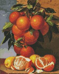 Алмазна мозаїка AMO7246 Апельсини та лимони Antonio Mensaque, 40х50см Ідейка на підрамнику