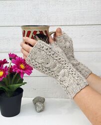 Мітенки м&acuteякі та теплі ручної роботи