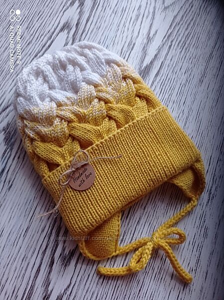 Зимові шапочки, комплекти ручної роботи