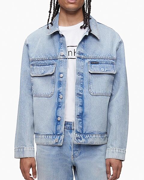 Джинсова куртка, піджак чоловічий Calvin Klein  Джинсовая куртка, пиджак