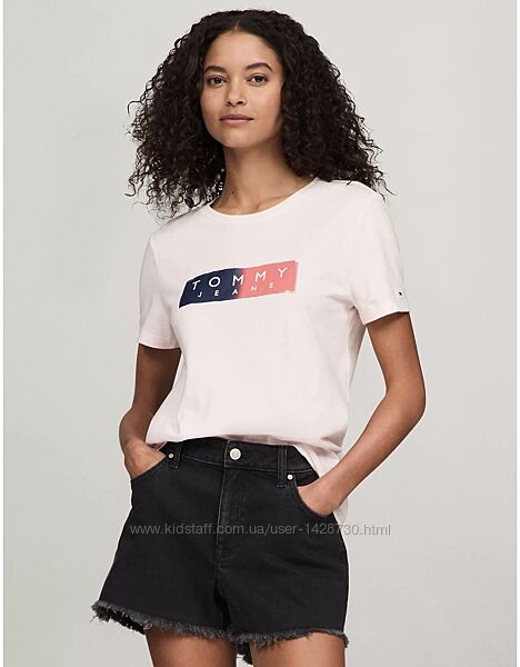 Футболка жіноча від відомого бренду Tommy Hilfiger  Оригінал 