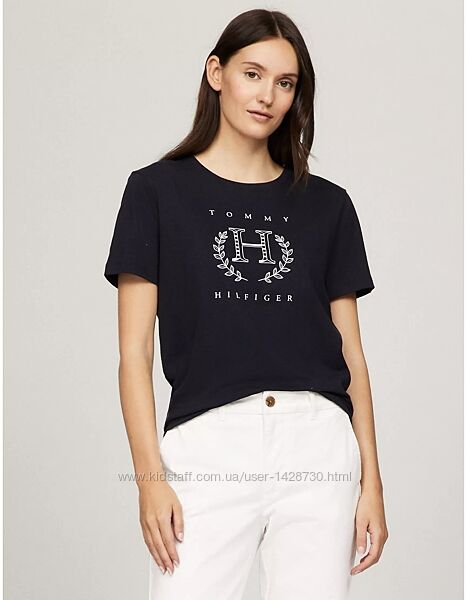 Футболка жіноча від відомого бренду Tommy Hilfiger  Оригінал 